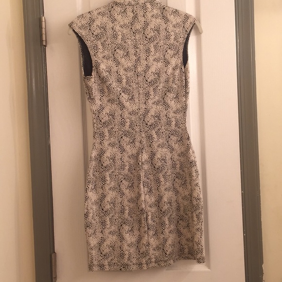 Eight Sixty Black and White Fitted Mini Dress - XS - Picture 4 of 6